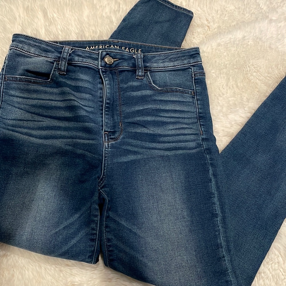 American Eagle Super Stretch Super Hi-Rise Jegging 8 Regular